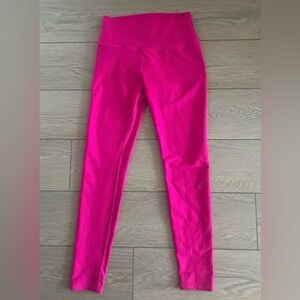 Alo Hot Pink Leggings